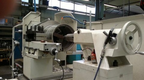 Manuel drejebnk med digital Proking